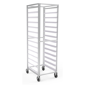 Lockwood Manufacturing Full Height 14 Tray Rack, Adjust Slides, 4.5" Centers, 18" Wide Pans RR69-14